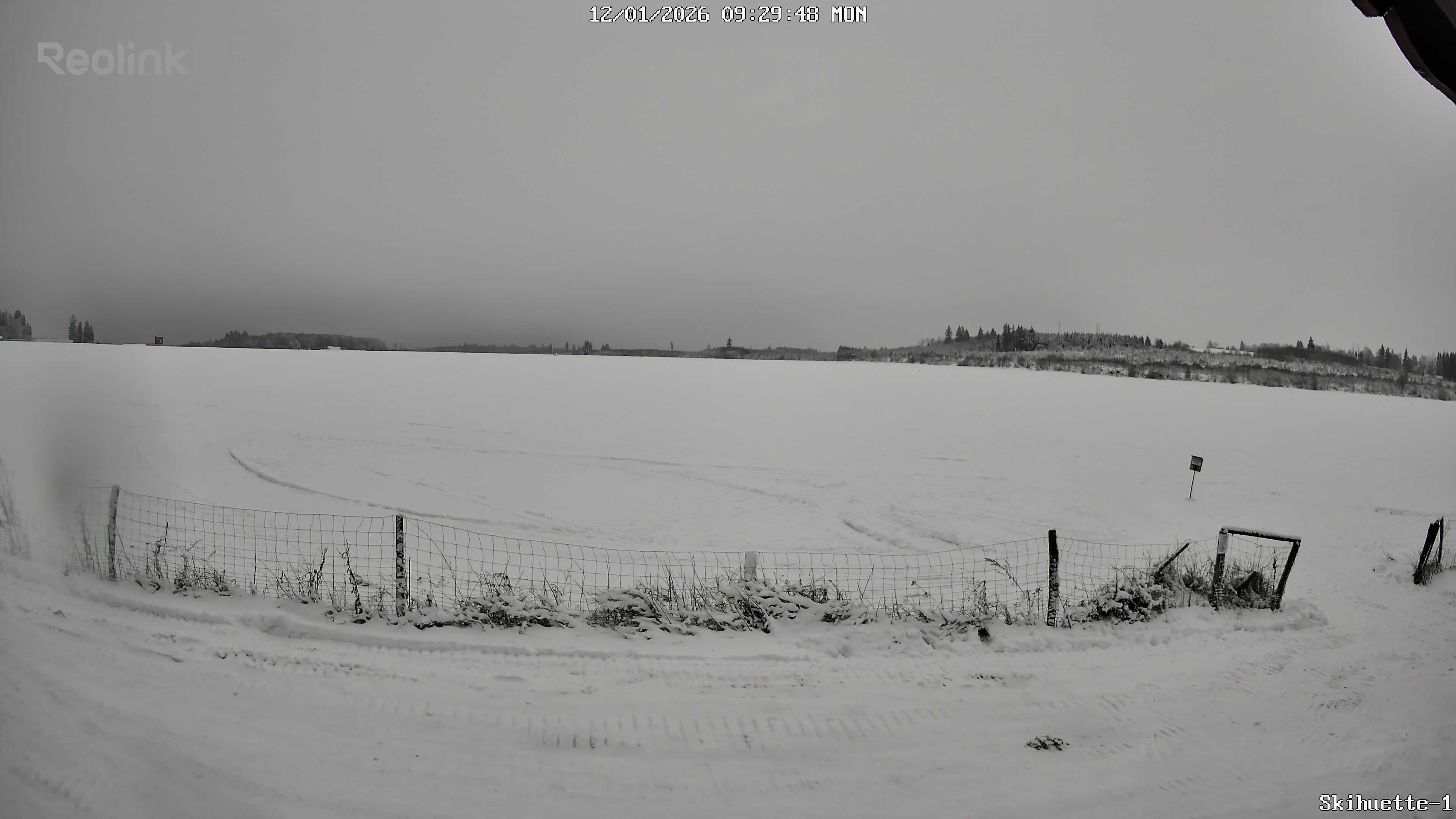 Webcam an der Ski-Hütte